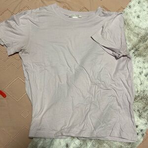 H&M Light Pink Short Sleeve Tee